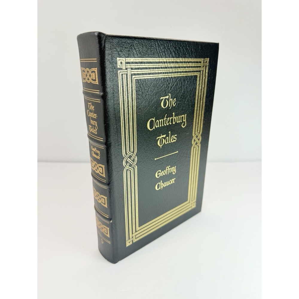 Easton Press The Canterbury Tales by Geoffrey Chaucer   100 Greatest Books